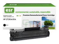 esr CF283A Schwarz Toner – Kompatibel – 1'500 Seiten – für HP