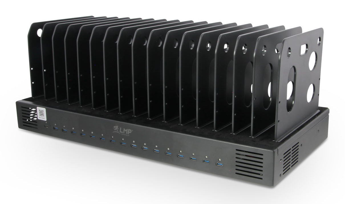 LMP SmartCharge 500 H Ladestation – 500 W, 16× USB-C – für Apple iPad, iPhone