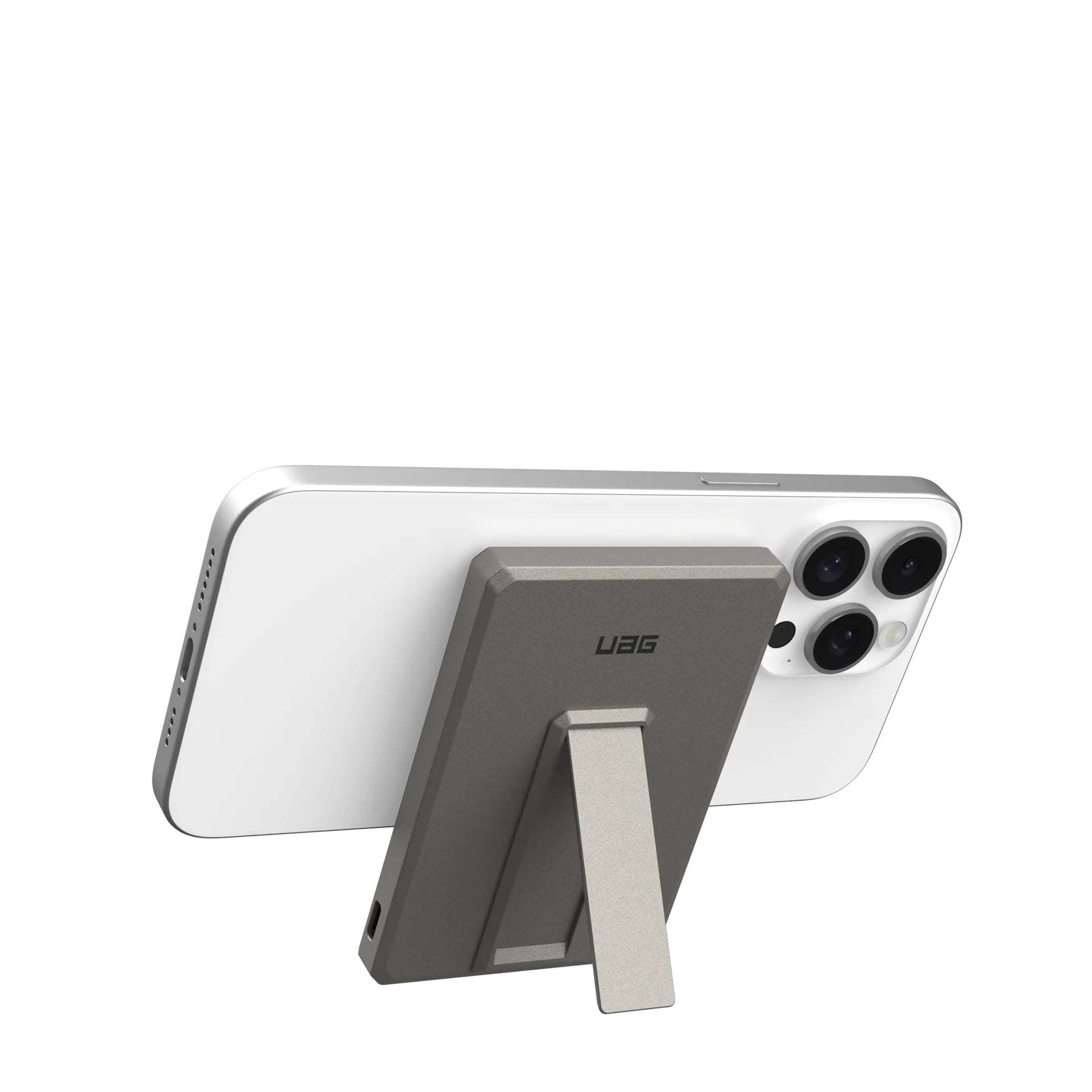 Urban Armor Gear UAG Ultra Slim Charger MagSafe Powerbank 5'000 mAh – 20 W PD, 1× USB-C, grau