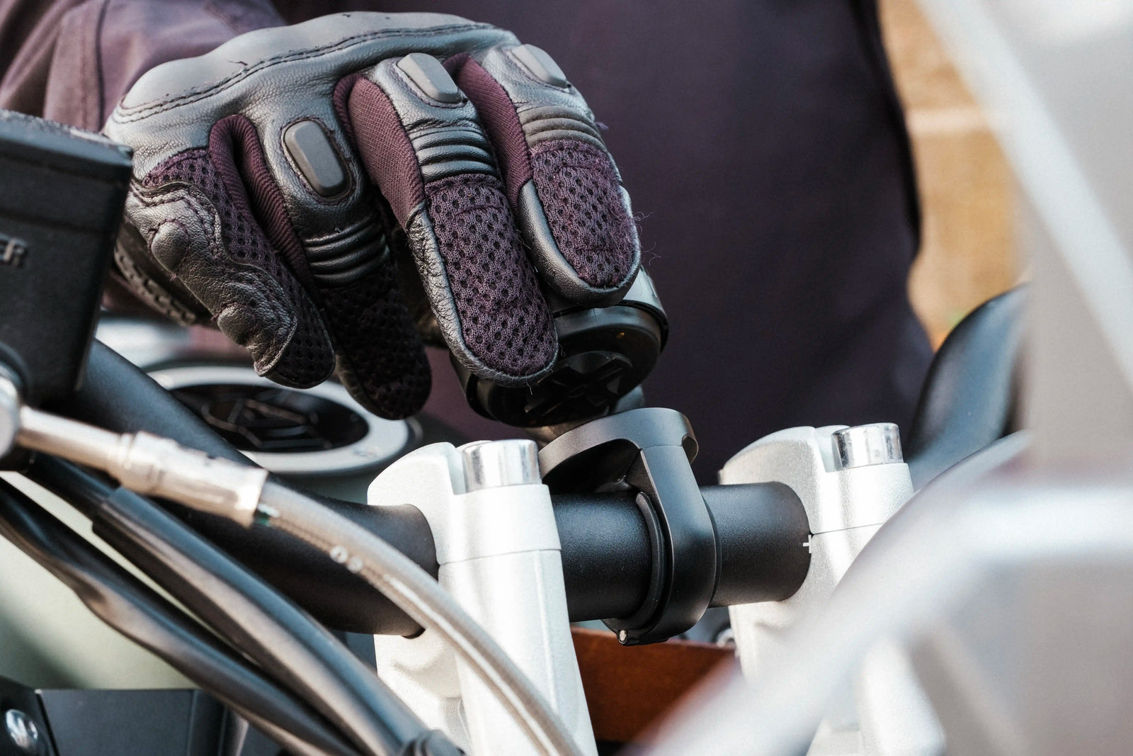 Beeline Moto 2 – Fahrrad-/Motorrad-Halterung – Klemmhalterung (Lenker), für Moto 2 – Schwarz