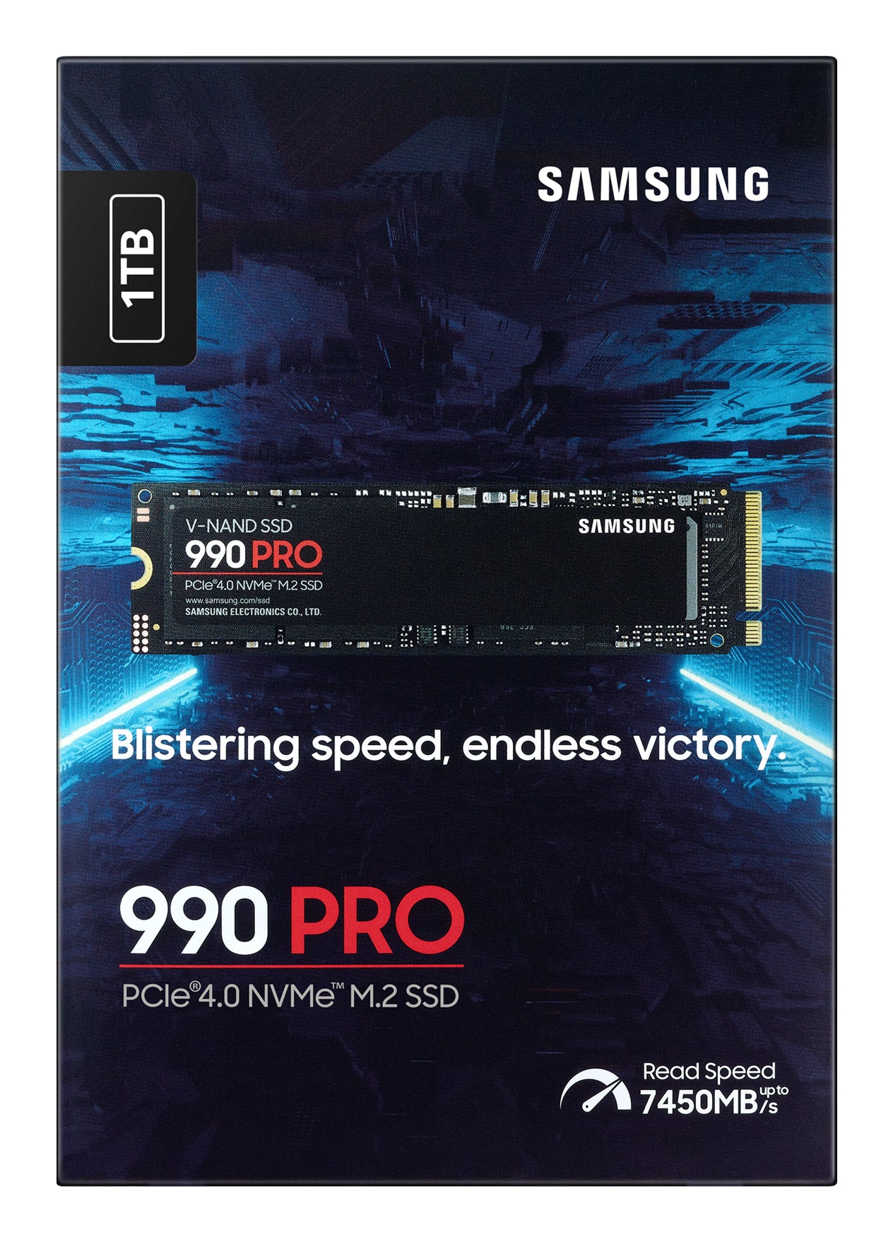 Samsung 990 PRO – 1 TB, M.2 2280 NVMe, PCIe 4.0 x4
