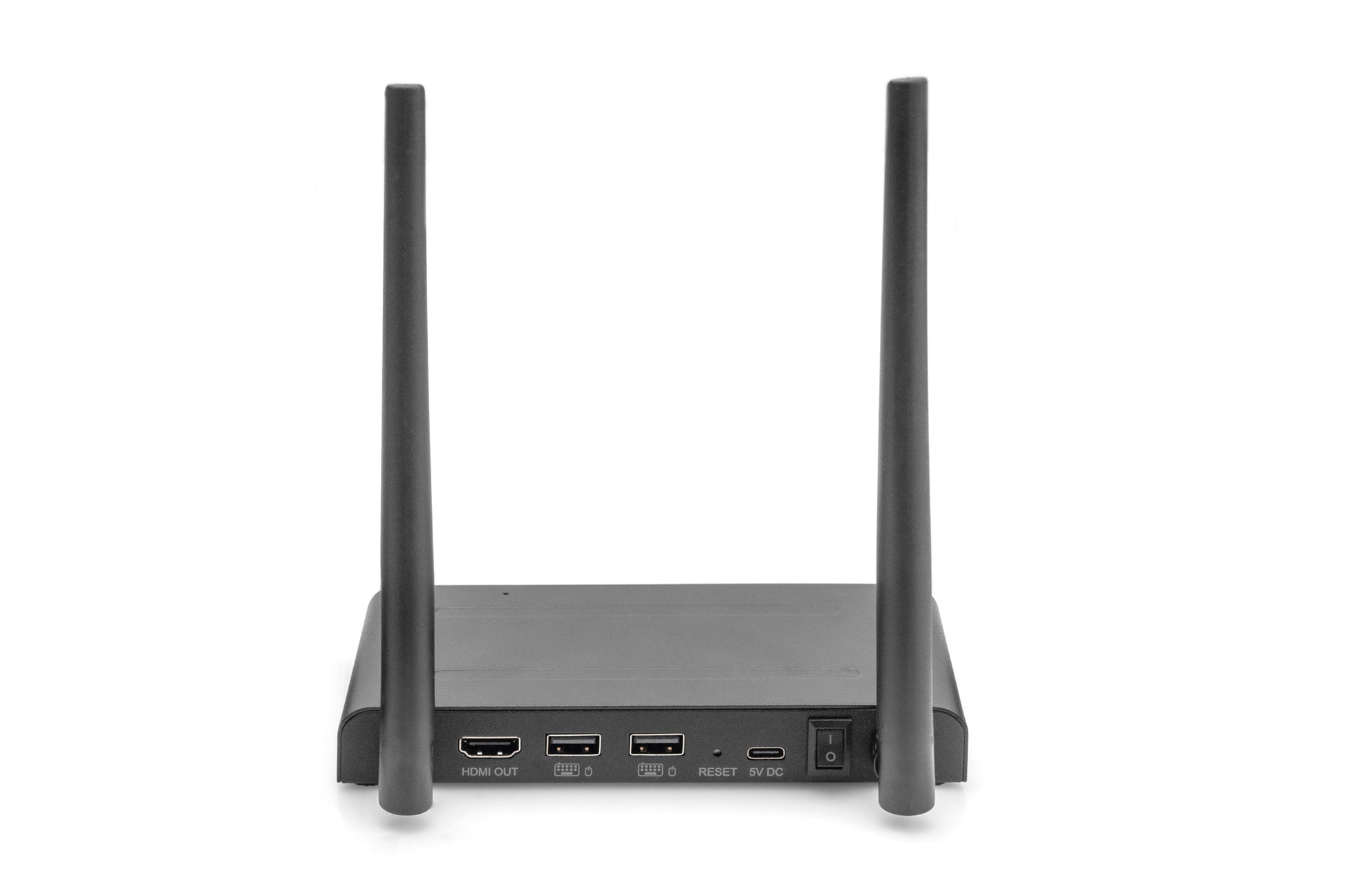 Digitus DS-55328 – HDMI-Empfänger – 4K UHD, kabellos, USB-C – für KVM-Extender – Schwarz