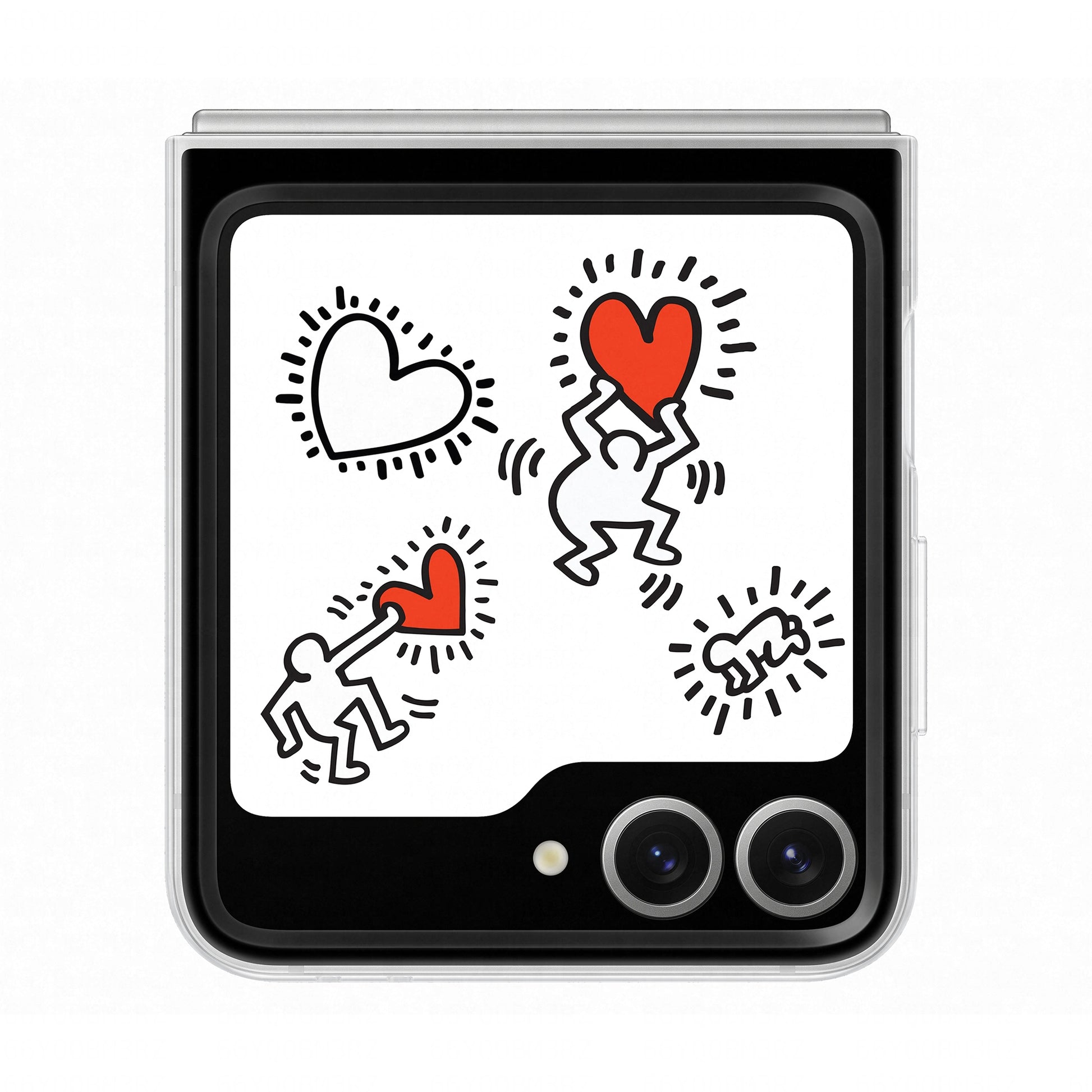 Samsung Backcover – für Samsung Galaxy Z Flip6 – weiss – TPU, stossfest, kratzresistent