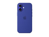 Apple Backcover – für Apple iPhone 16 – blau – Silikon – MagSafe-kompatibel