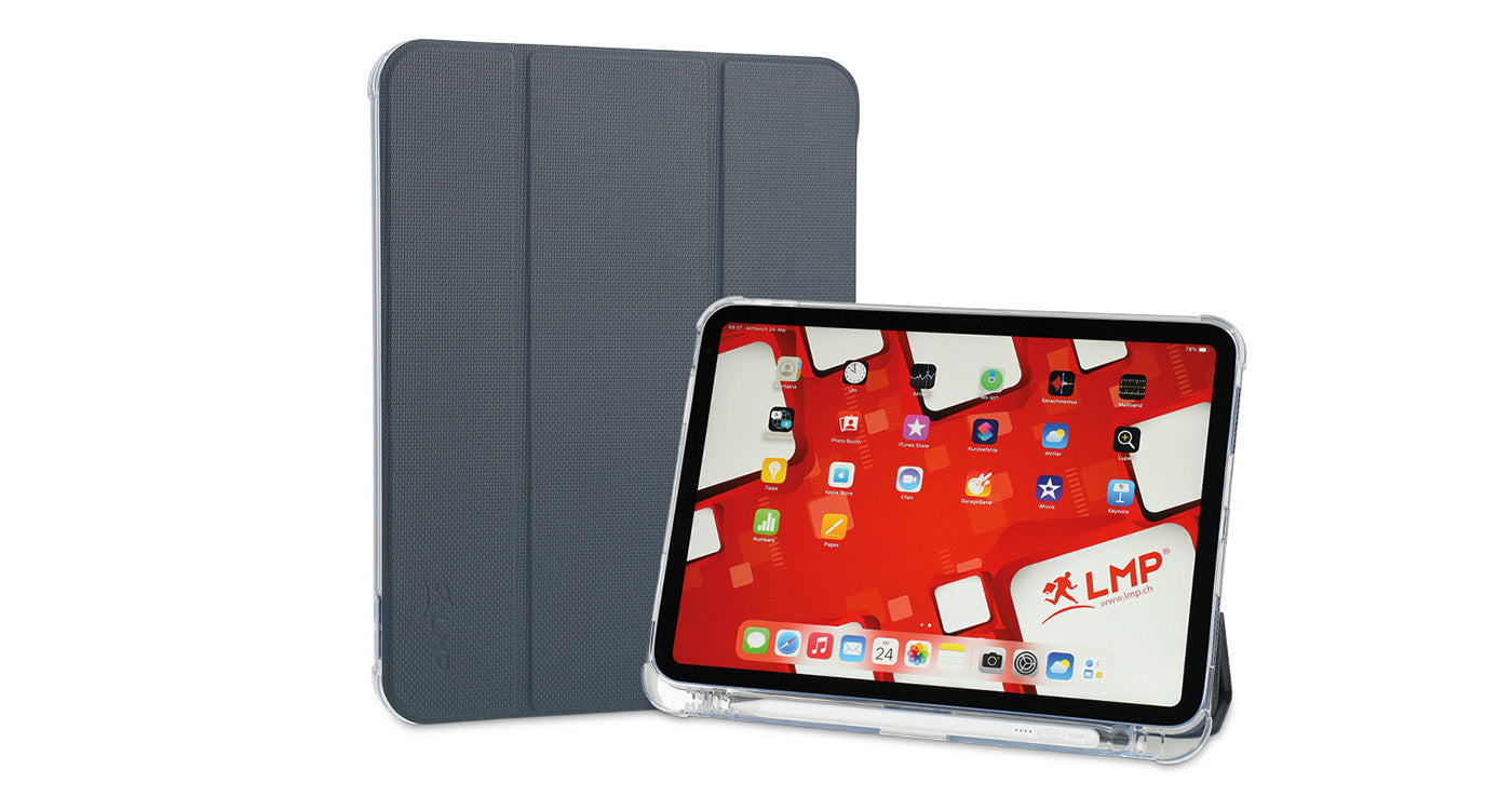 LMP SlimCase Tablet-Hülle für iPad 10,9" (10. Gen.) – Grau