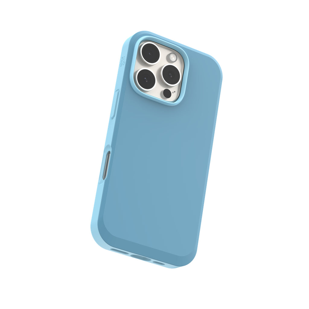 ZAGG Backcover Soho – für Apple iPhone 16 Pro – blau