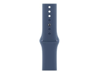 Apple Denim Sport Band – Armband – für Apple Watch 46 mm, Blau, M/L, Polymer