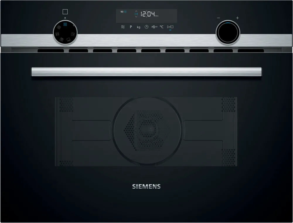 Siemens Einbau-Mikrowelle CM585AGS1 – 44 l, Grill & Heissluft, 900 W – schwarz/edelstahl