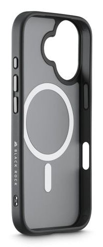 Black Rock Backcover – für Apple iPhone 17, MagSafe, PC+TPU, schwarz