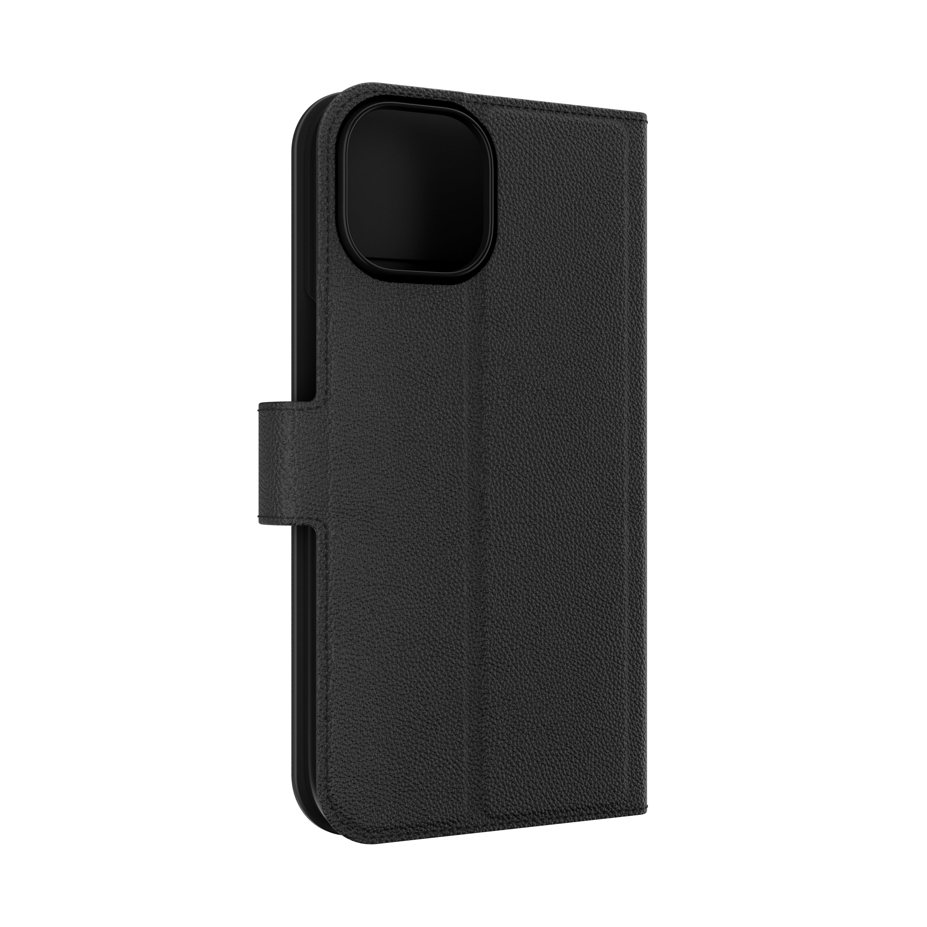 IFROGZ Defence – Folio – für Apple iPhone 13–16 (Auswahl), mit Ständer, PU, Schwarz