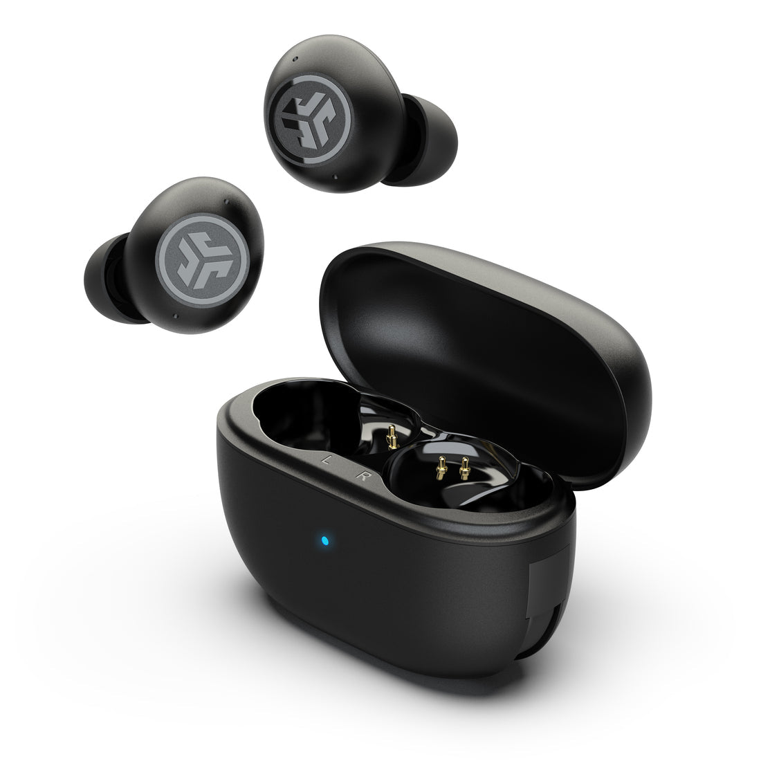 JLab Go Pop ANC TWS In-Ear – Stereo, TWS, ANC, mit Ladecase, Schwarz, BT 5.4