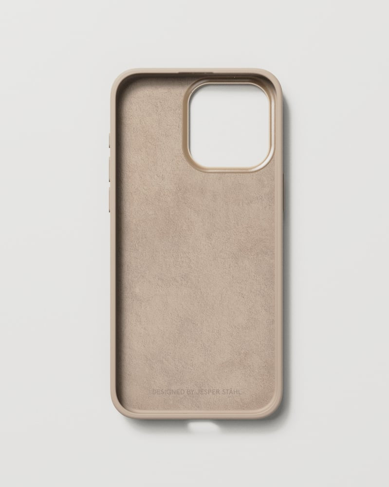 Nudient – Backcover – für Apple iPhone 15 Pro Max – Clay Beige – PC