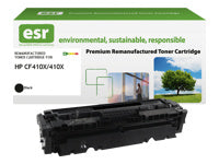 esr 410X (CF410X) Schwarzer Toner – Kompatibel XL – 6'500 Seiten – für HP Color LaserJet Pro M377/M452/M477