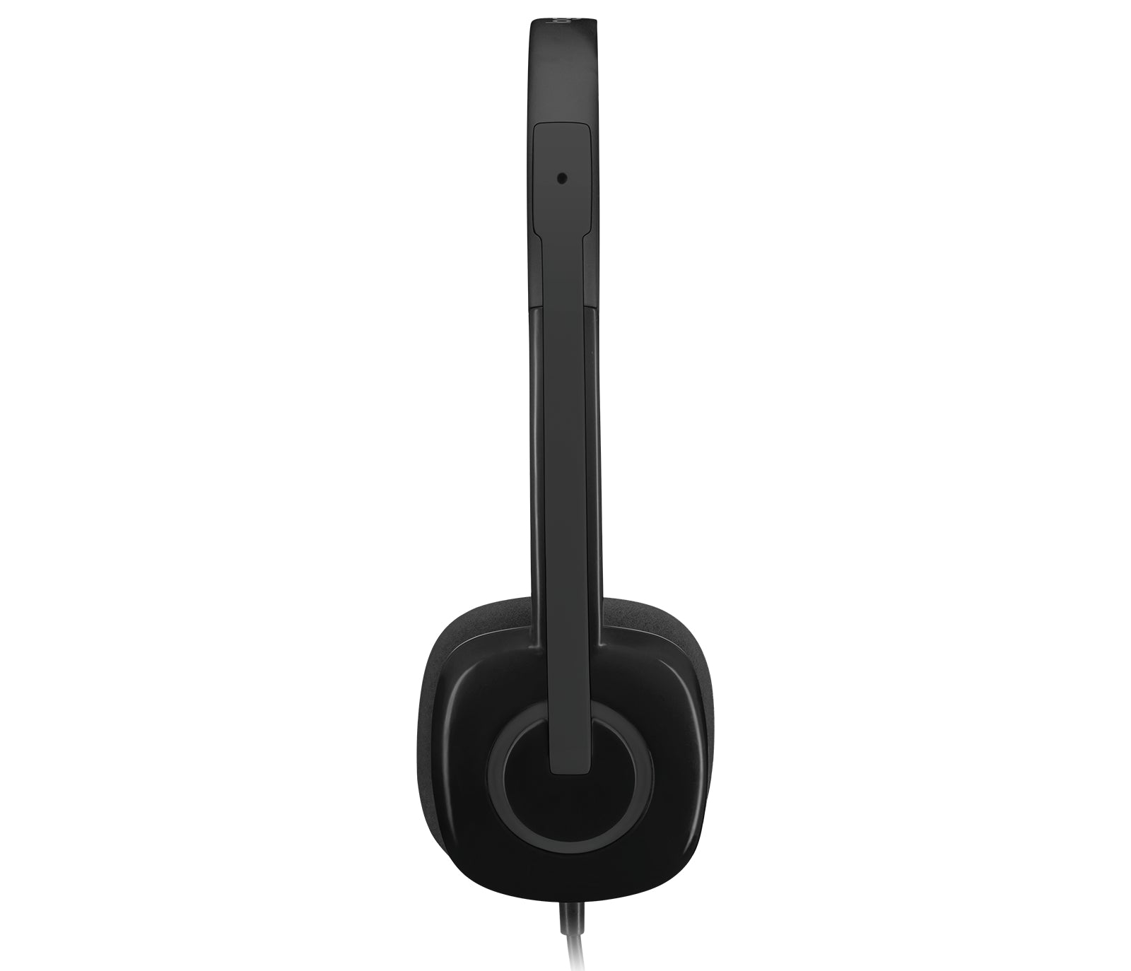 Logitech H151 Office-Headset – On-Ear, Stereo, Kabel, 3,5 mm Klinke, Schwarz