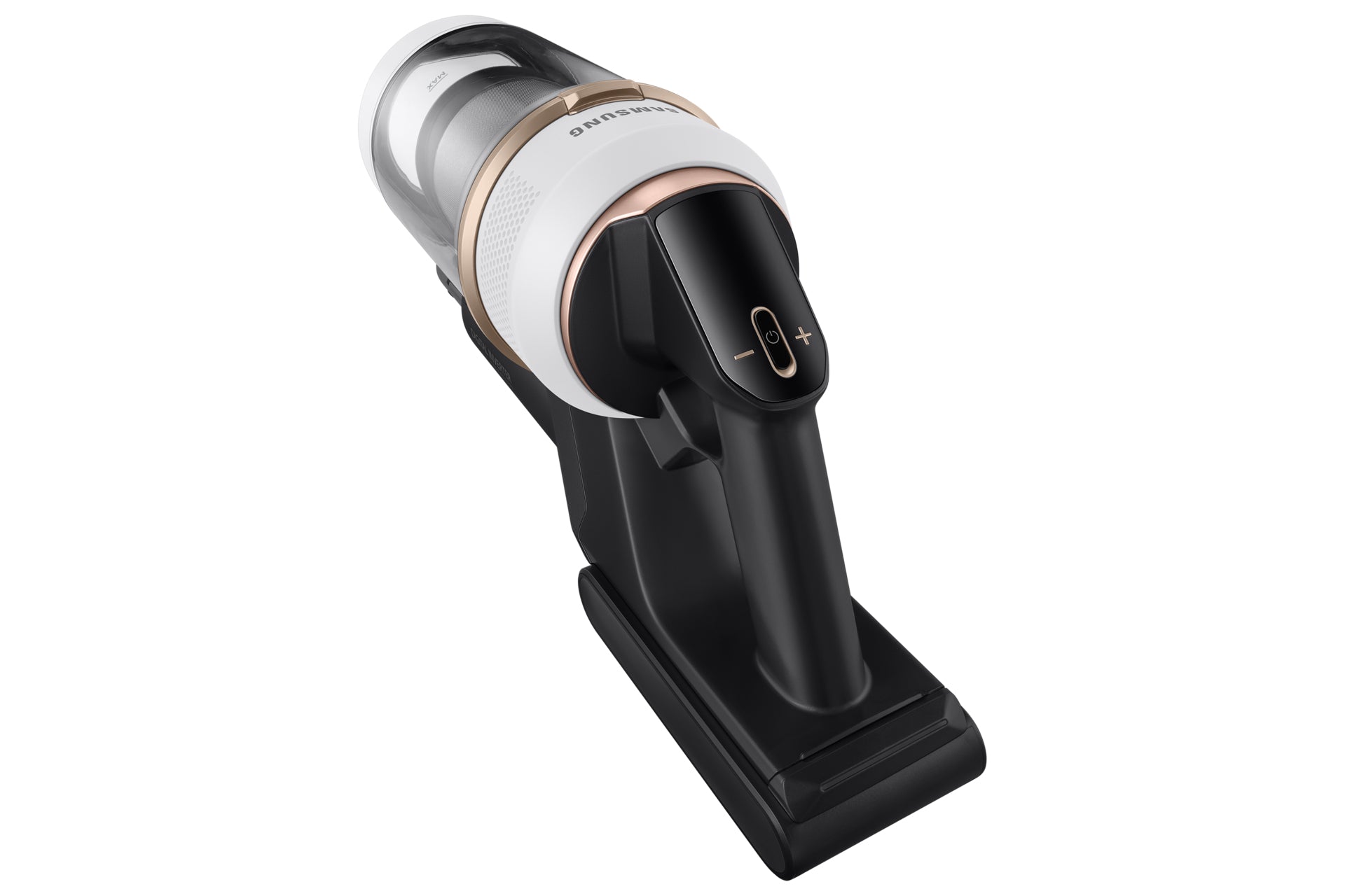 Samsung Stabstaubsauger VS20B95843W/SW – 0,5 l, Akkubetrieb, 86 dB(A), 25,2 V