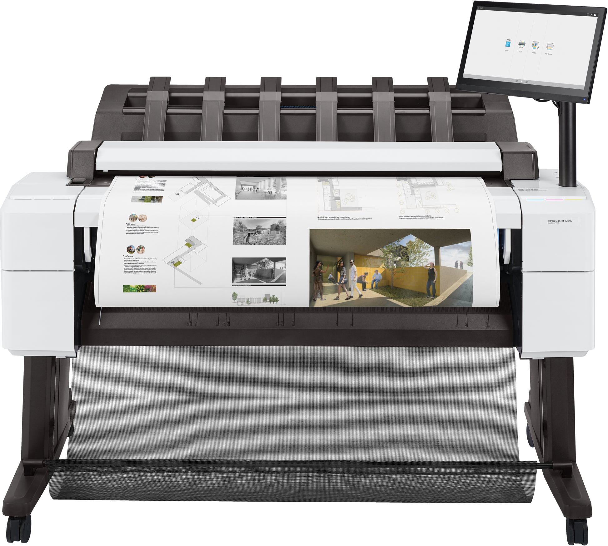 HP DesignJet T2600dr PS – Grossformat Tintenstrahl-MFP 36"