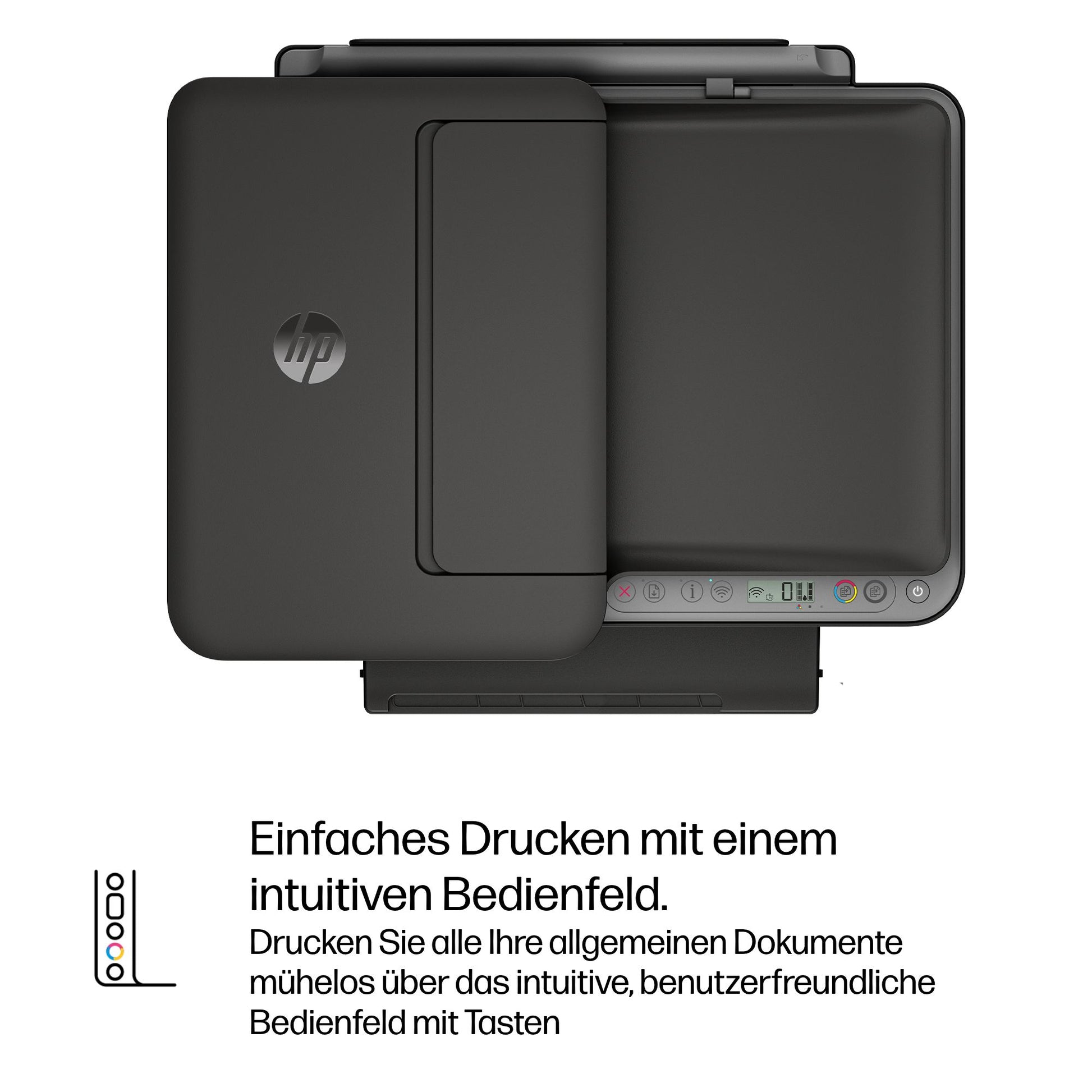 HP Deskjet 4320 Wireless – Farbtintenstrahl-Multifunktionsdrucker, A4, 3-in-1, Duplex, ADF, WLAN, AirPrint