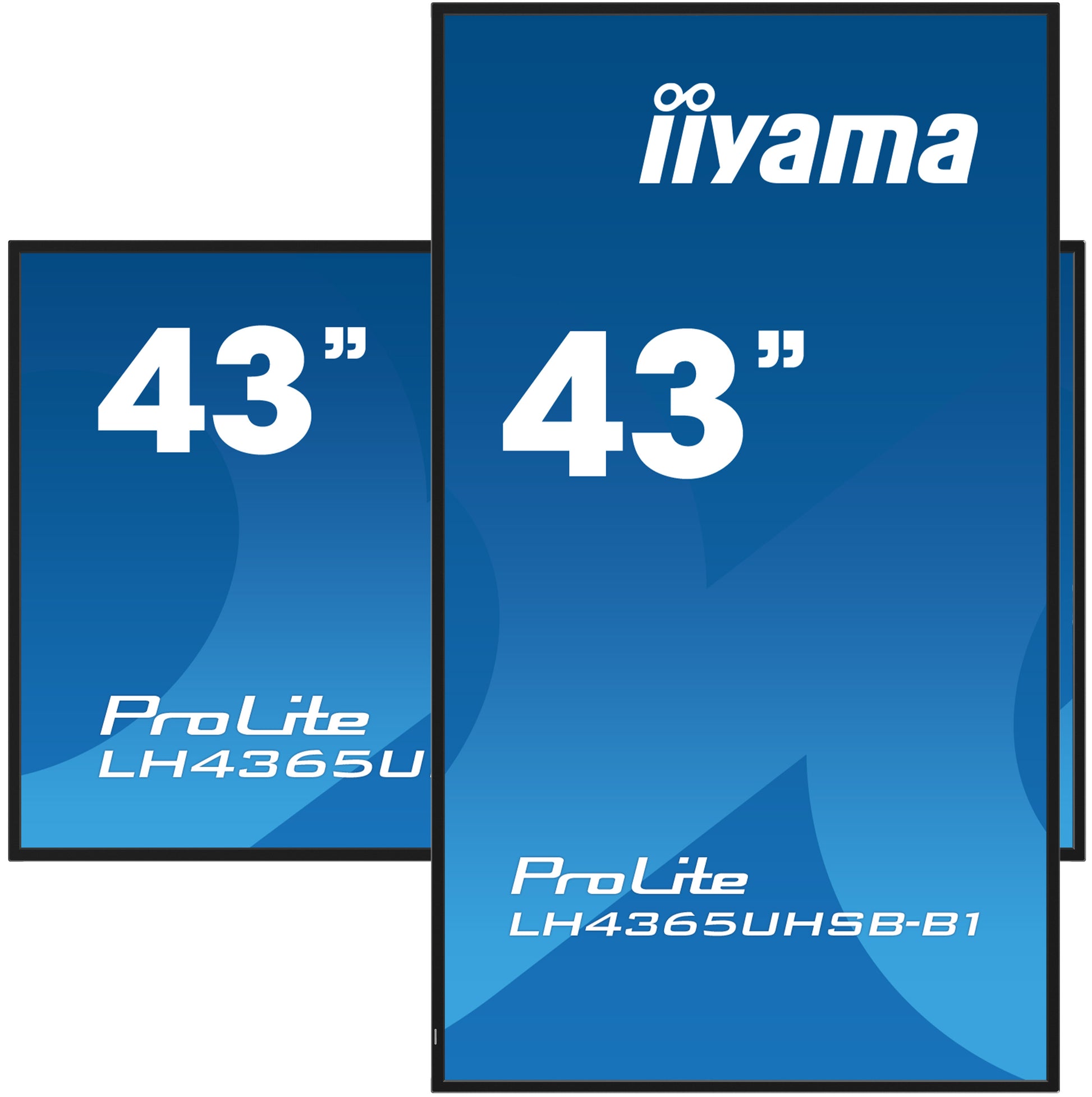 iiyama LH4365UHSB-B1 – 43" 4K Signage-Display, Android 11, 800 cd/m², 24/7