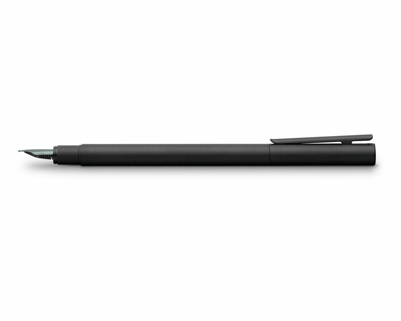 Faber-Castell Neo Slim – Füllfederhalter – F – Schwarz – Edelstahl