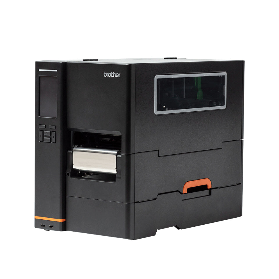 Brother TJ4422TN – Etikettendrucker, Thermotransfer, bis 104 mm, Auto-Cutter, USB, WLAN, LAN, 203 × 203 dpi