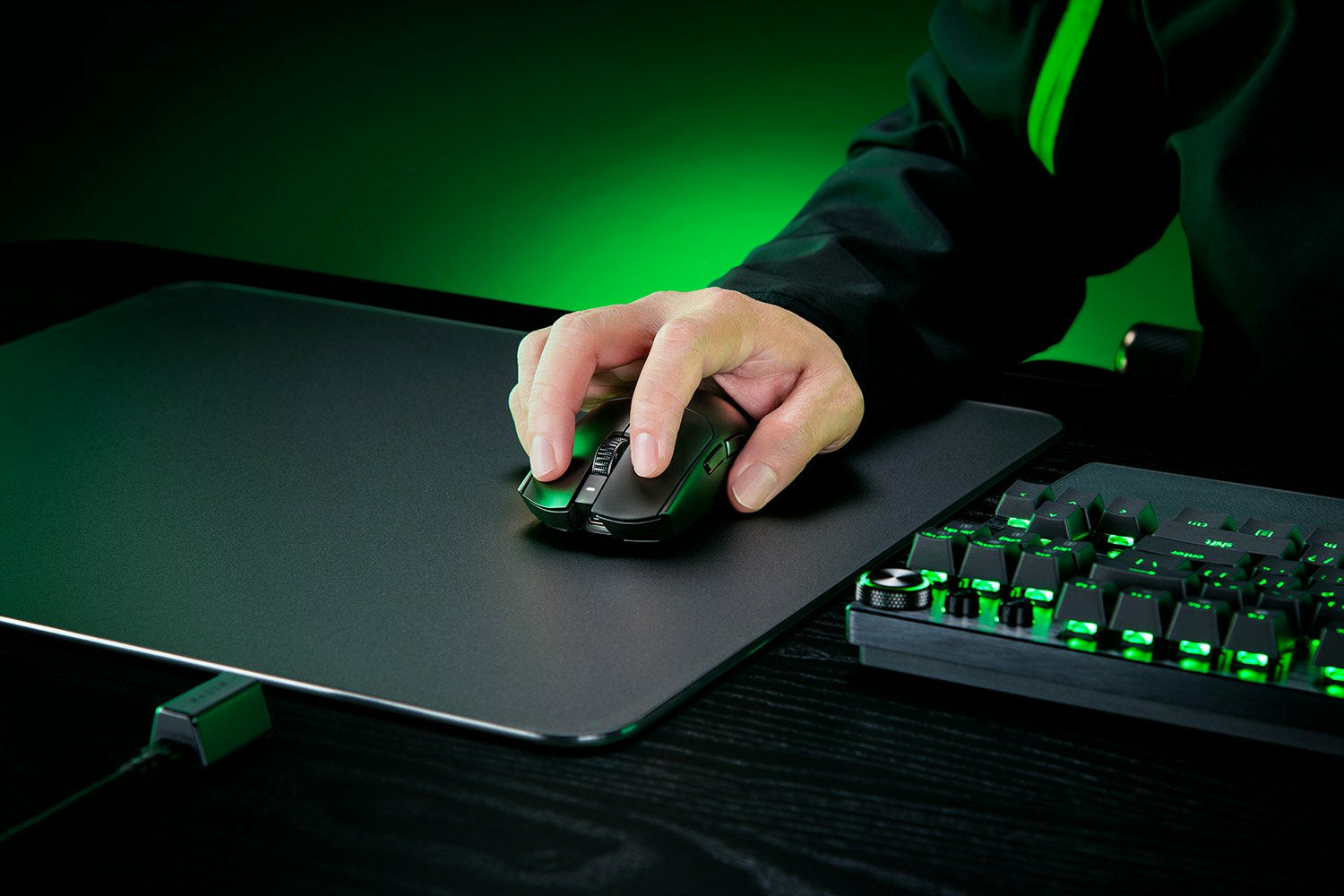 Razer Viper V3 Pro Gaming-Maus – kabellos, 35'000 dpi, 8'000 Hz, 6 Tasten, für Rechtshänder, schwarz
