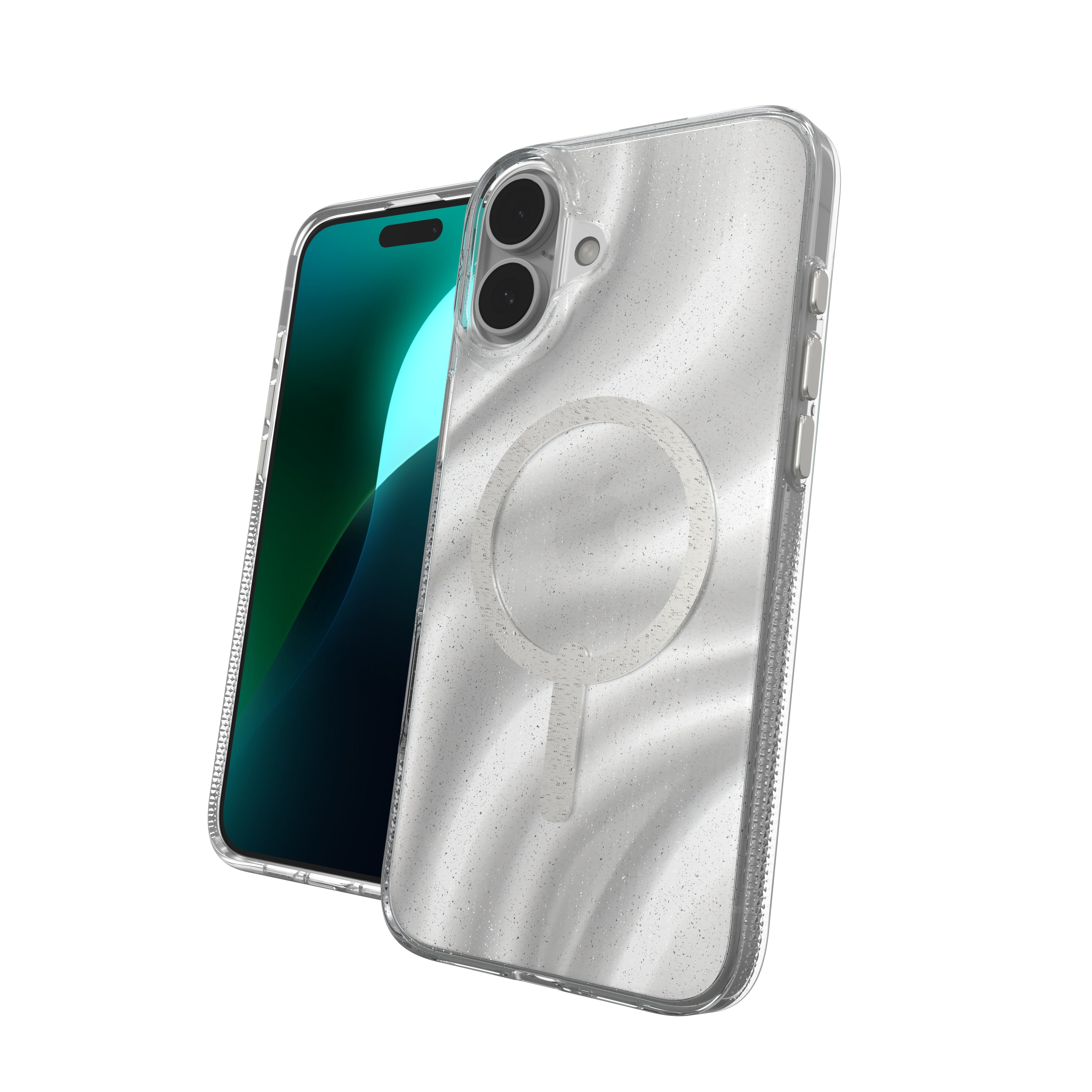 ZAGG Backcover – für Apple iPhone 16 Plus – Milan Swirl Glitter