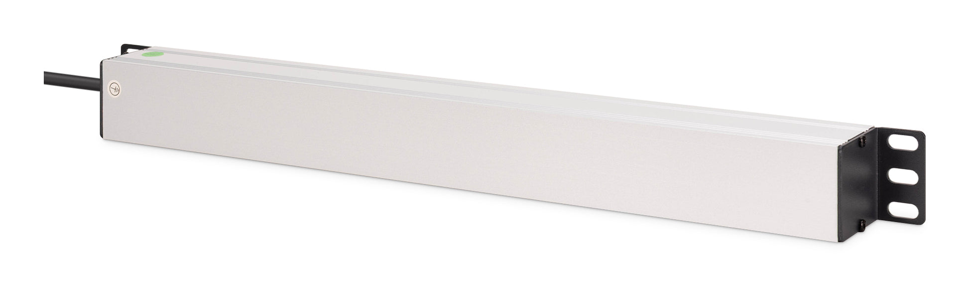 Digitus Rack-PDU DN-95440 – 1U horizontal/vertikal, 9× Typ F, IEC C20, 230 V/16 A, 2 m, schwarz/silber