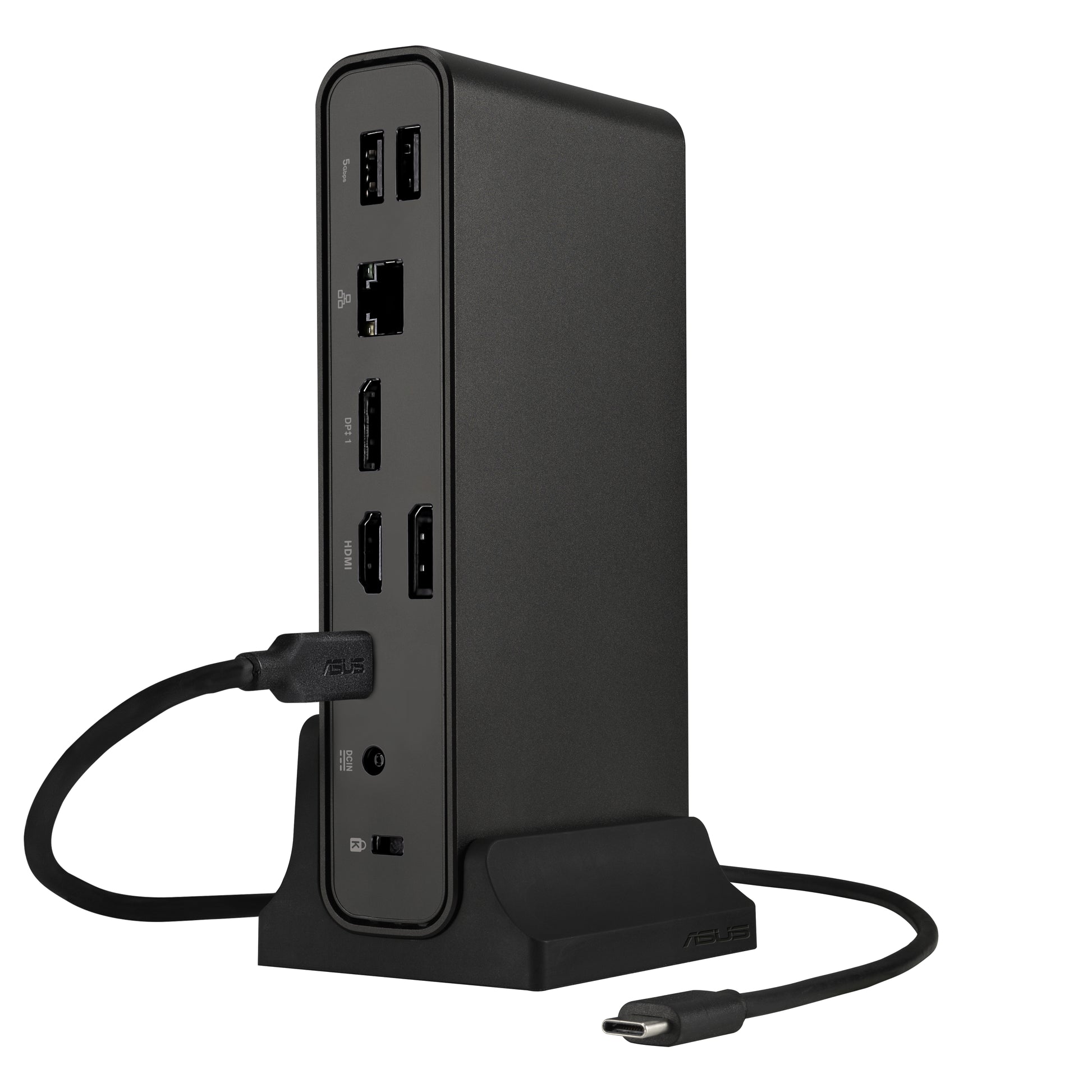 ASUS DC301 Dockingstation – USB-C, 2× DP, 1× HDMI, 3× USB-A, 90 W PD, GbE, SD, für Windows/Mac