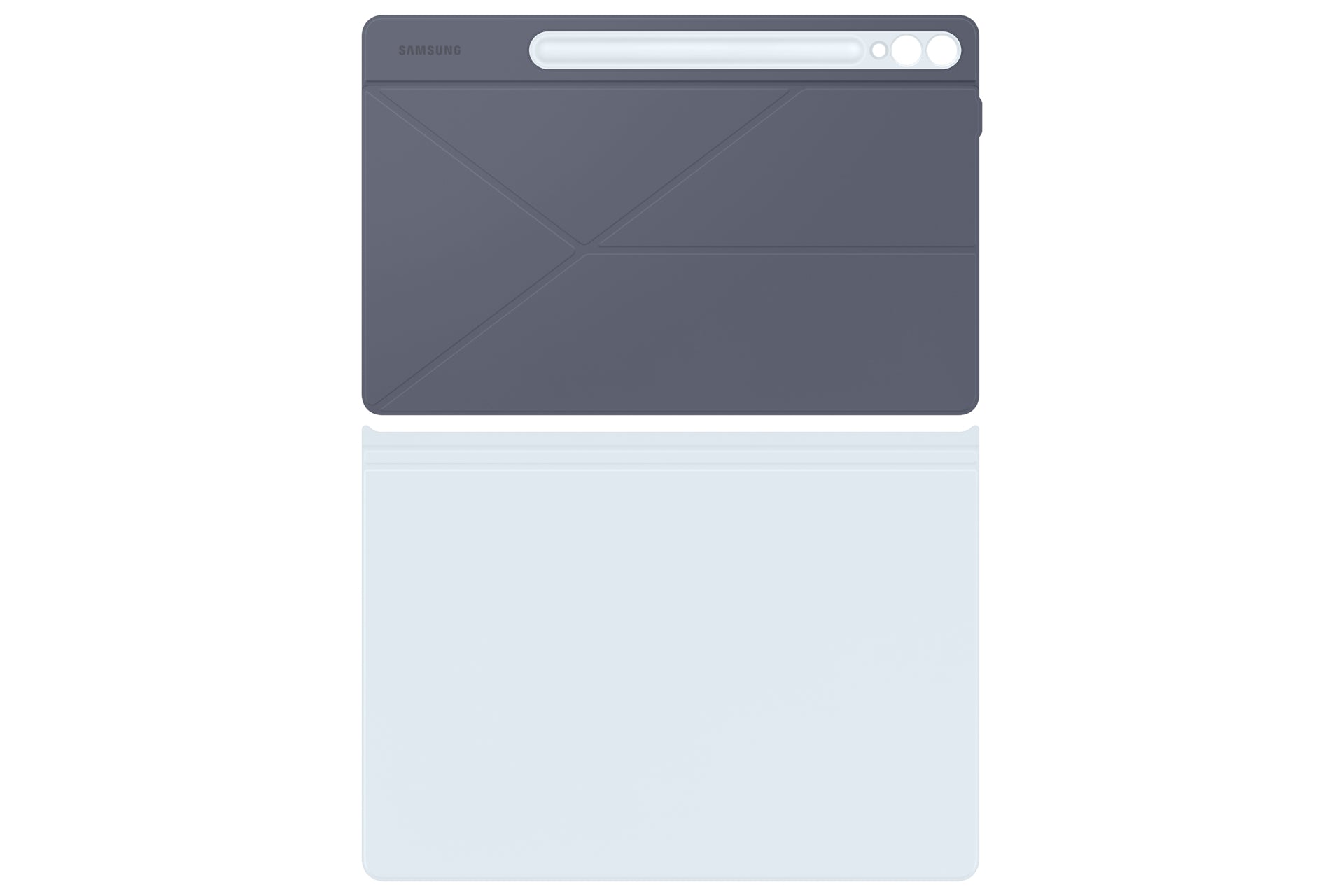 Samsung Smart Book Cover EF-BX810 Notebook-Schutzhülle – für Tablets bis 12,4", Kunststoff, Blau
