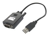 Sandberg PL-2303GT Seriell-Adapter USB zu RS-232 (9‑polig) – Schwarz
