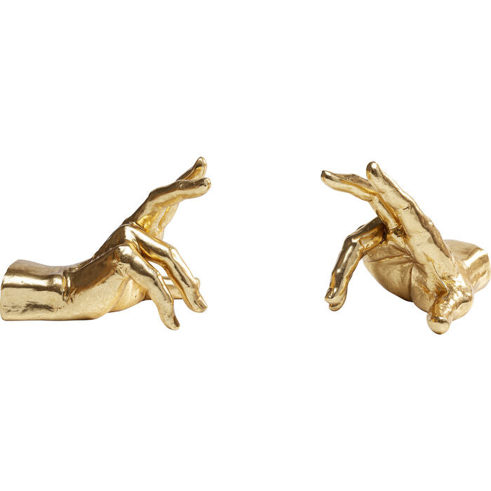 KARE Design Fingers Ablageschale – gold – 140 × 210 × 160 mm