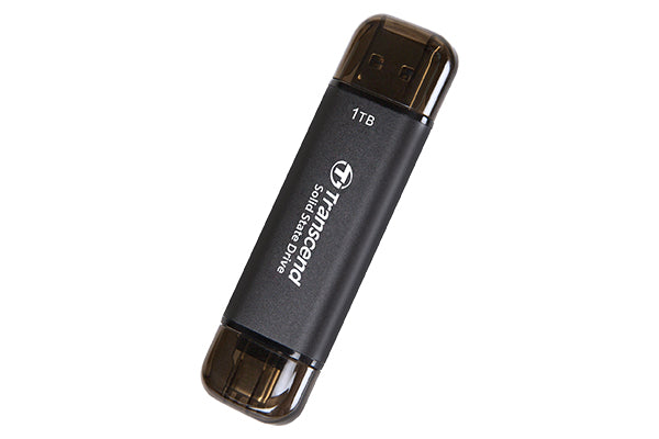 Transcend ESD310C Speichergerät – 1 TB, USB 3.2 Gen 2 (10 Gbit/s, Typ C/A), SSD, extern