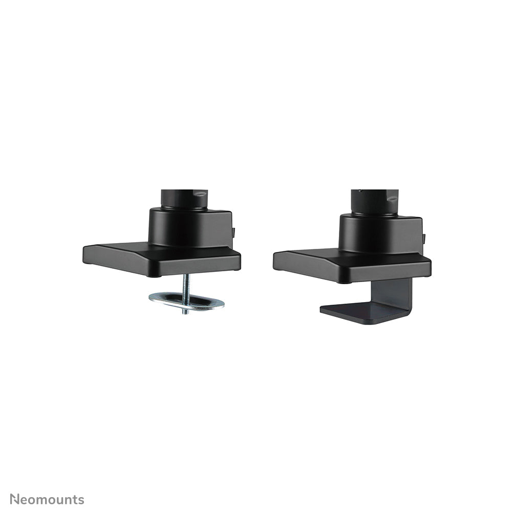 Neomounts D775 Blackplus – Monitorarm, Tischklemme, Tischdurchführung, bis 49", höhenverstellbar, Gasfeder