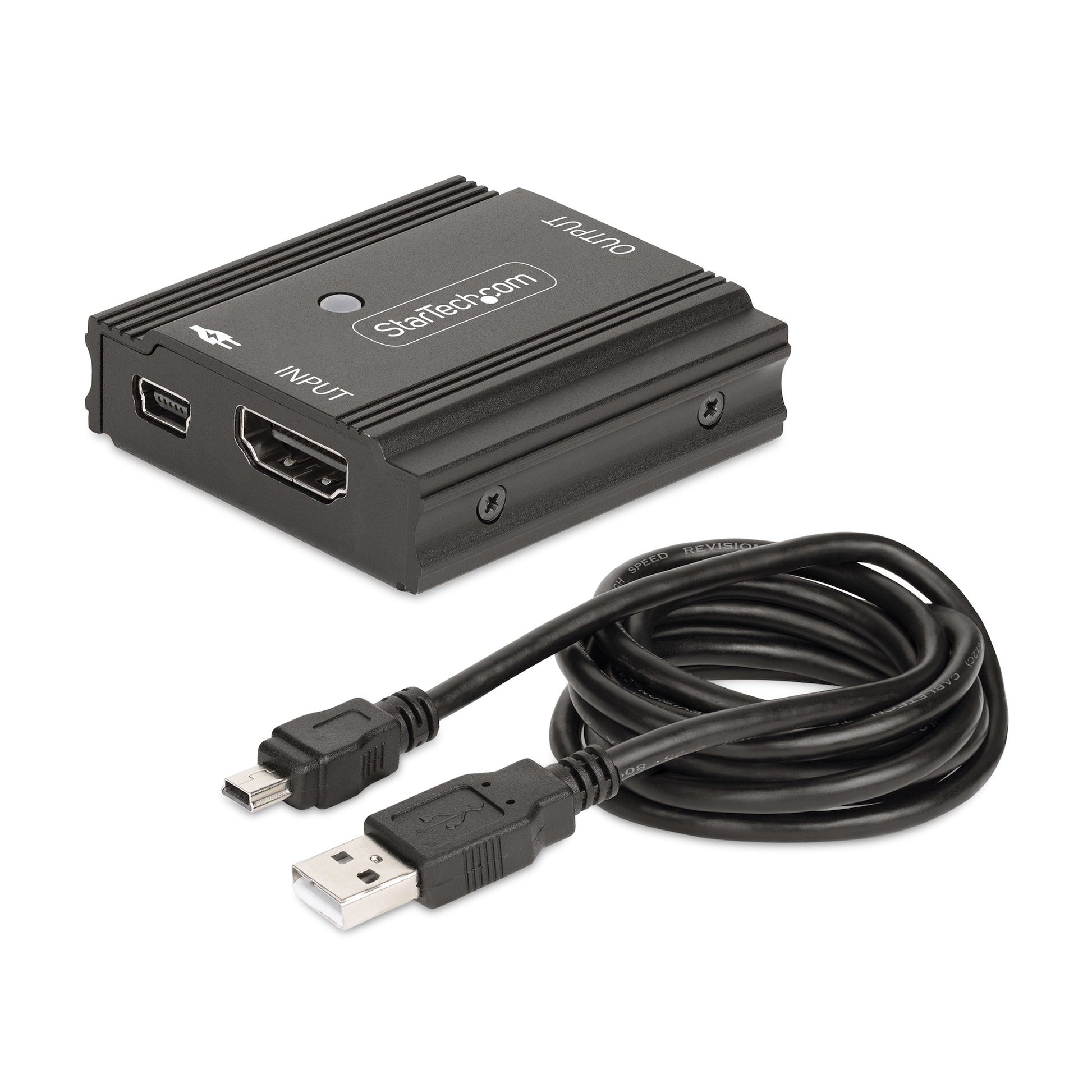 StarTech.com 33FT-8K-HDMI-BOOSTER – AV-Repeater, HDMI 2.1, 8K@60 Hz, 10 m, HDR, HDCP 2.3