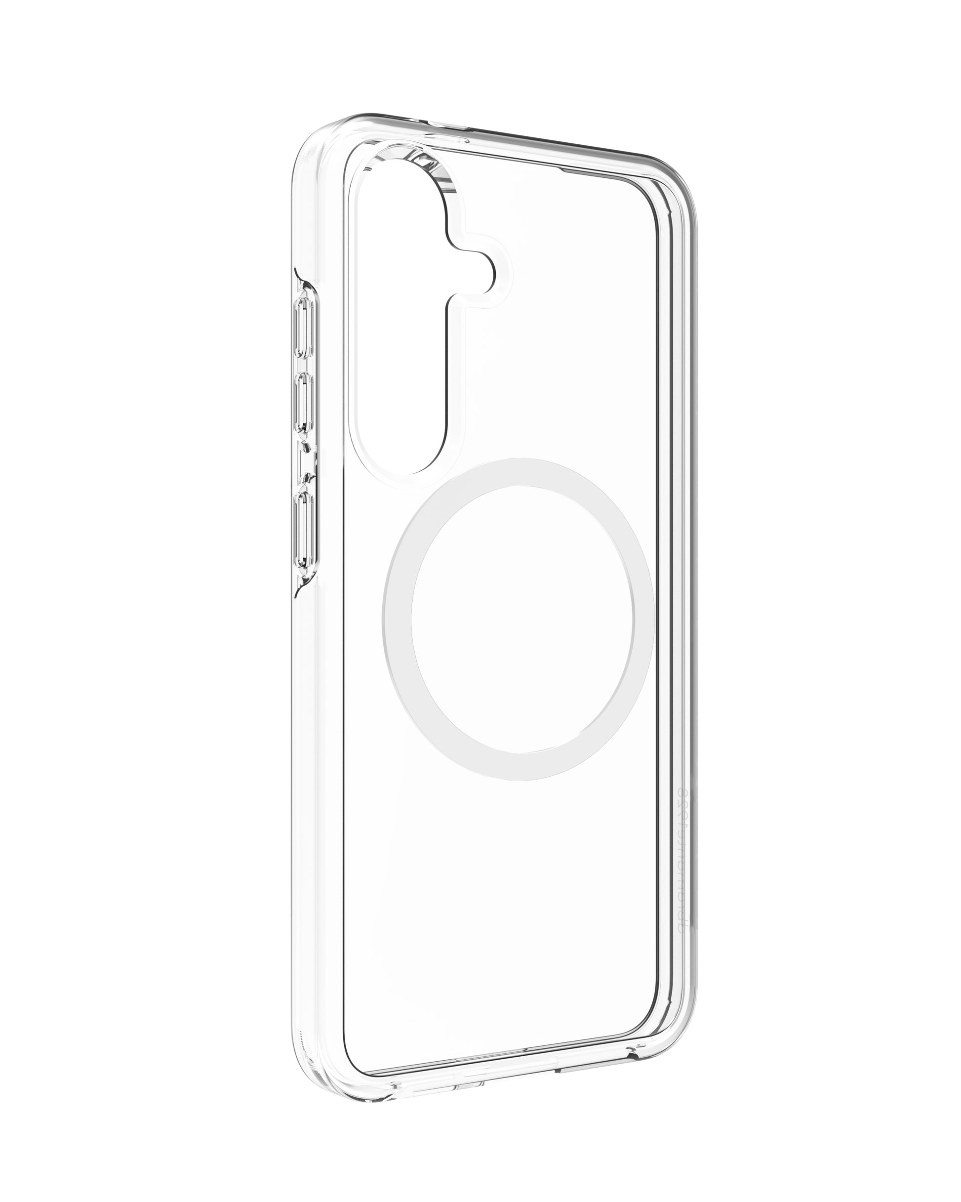 dbramante1928 Iceland Pro Qi2 Backcover – für Samsung Galaxy S25, Kunststoff, Transparent, bis 3 m sturzsicher