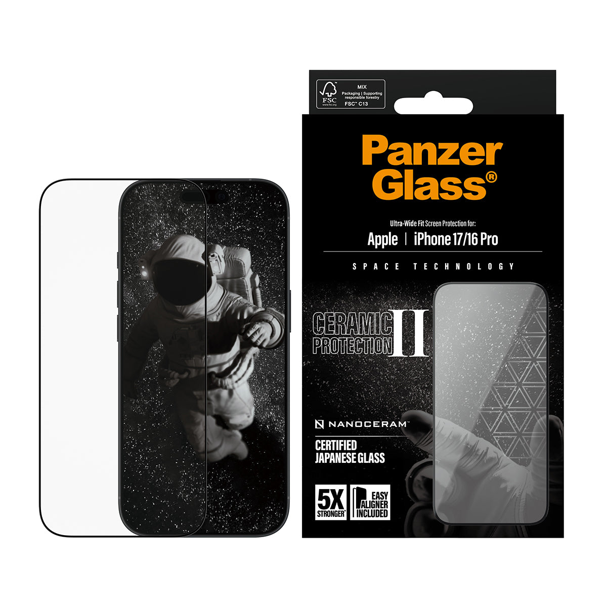 PanzerGlass Backcover Ceramic II – für Apple iPhone 17