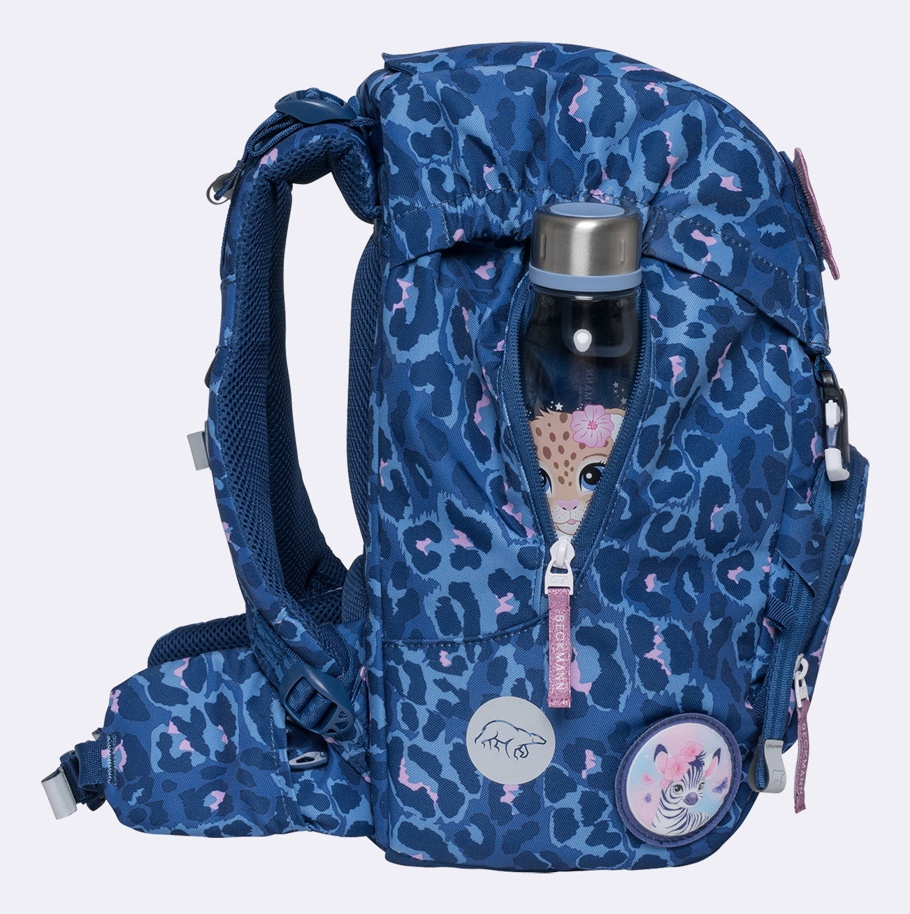 Beckmann Classic Schulrucksack 1st – 6-teilig – Cheetah