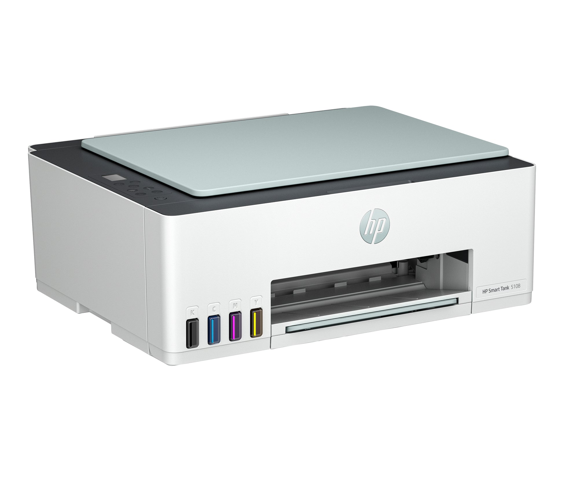 HP Smart Tank 5108 – Farbtintenstrahl-Multifunktionsdrucker, A4, 3-in-1, Duplex, WLAN, AirPrint, Mopria