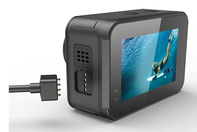 AgfaPhoto Realimove AC9500 – Unterwasserkamera, wasserdicht bis 18 m, 16 MP, 4K, schwarz