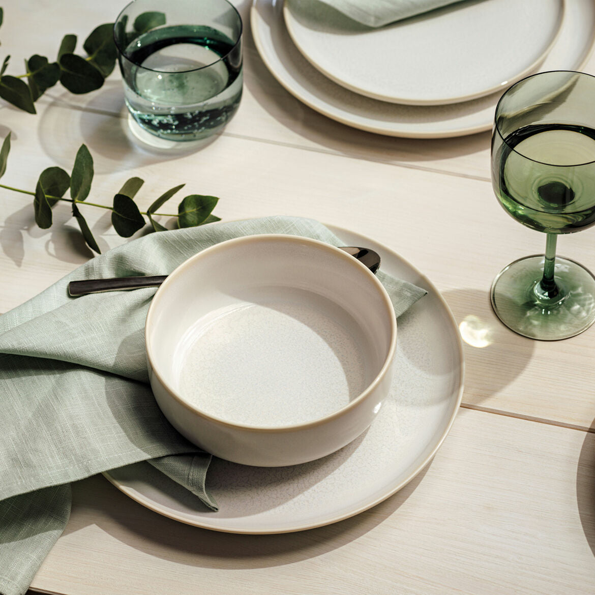 Villeroy & Boch Schale – 0,78 l, Porzellan, weiss, rund, spülmaschinenfest, mikrowellenfest, 6 Stück