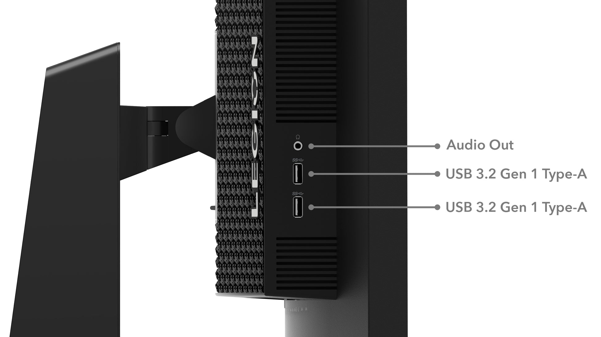 Lenovo Legion Y34Wz-30 – Monitor, 34", VA, 165 Hz, 720 cd/m², Gebogen, USB-C, VESA 100 × 100, Raven Schwarz