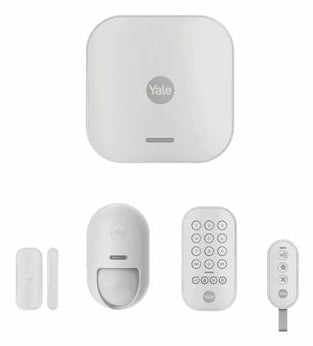 Yale AL-SK1-1A-EU Starterkit – WLAN, 4G/LTE, LAN – Batteriebetrieb – max. 100 Geräte, 100 dB