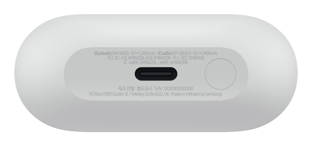 Samsung Galaxy Sm-R420Nzaaeue – True Wireless In-Ear Kopfhörer – Bluetooth – Grau