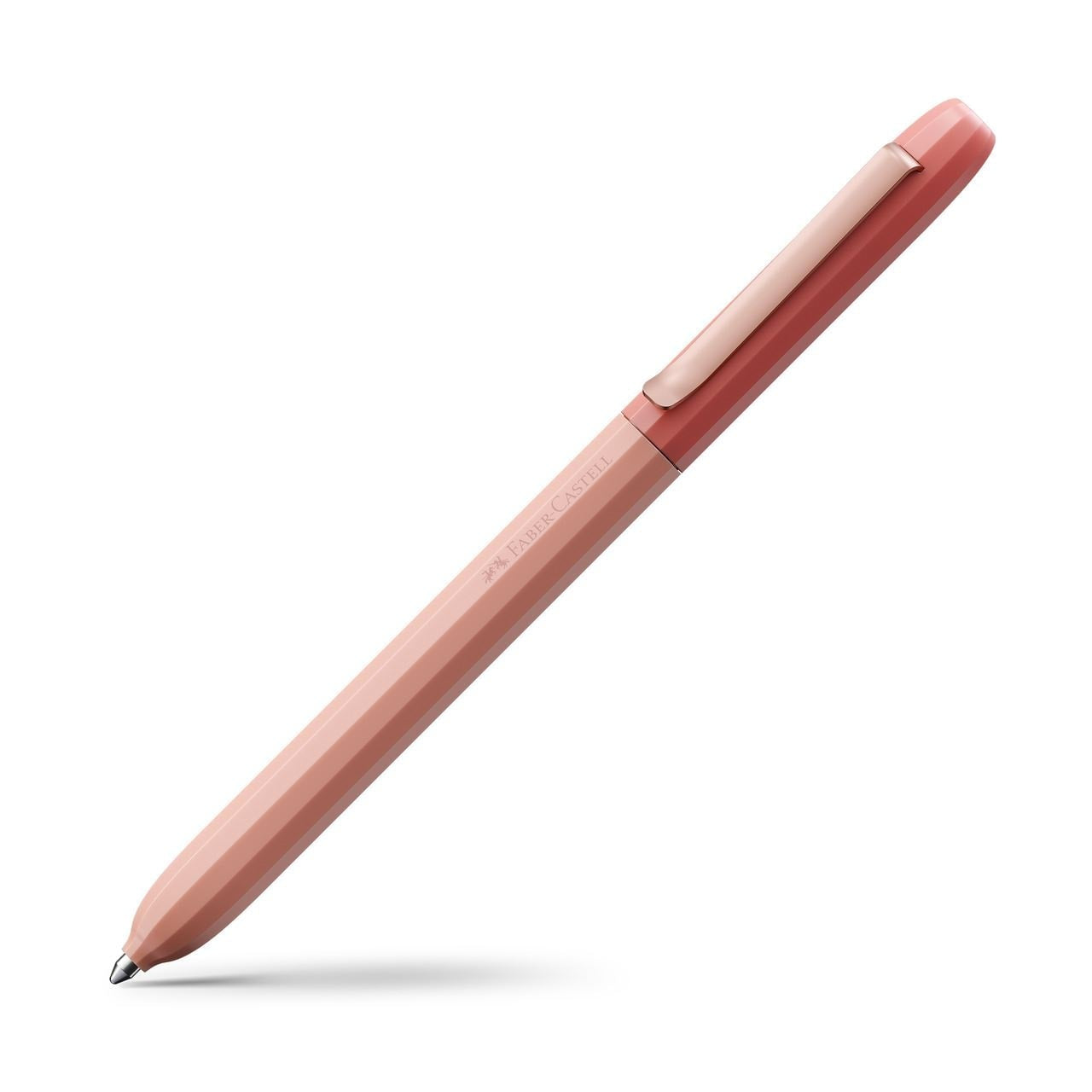 Faber-Castell Avori XB 140664 Inner Fire Kugelschreiber – Blau, Recycelbarer Kunststoff, Rose, 1er Pack