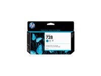 HP Tintenpatrone 728, cyan, 130 ml