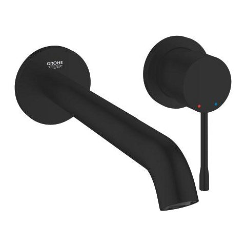 GROHE Essence Unterputz-Badebatterie – Einhebelmischer, Messing, Schwarz