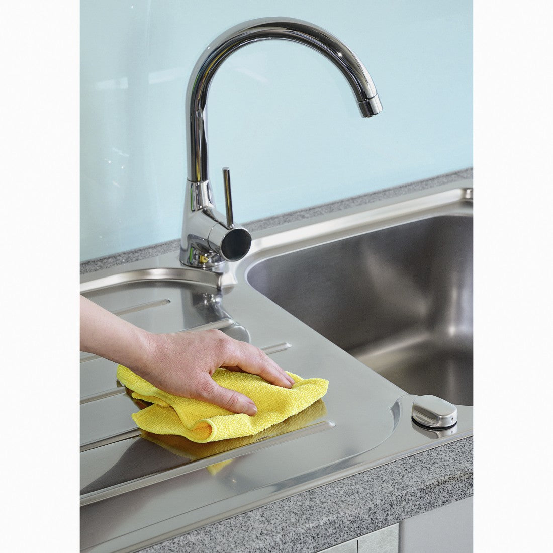 Xavax Mikrofasertuch – assortiert – 30 × 30 cm – 4er-Set