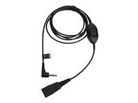 Jabra Adapterkabel – für Alcatel – 3,5 mm auf QD – Schwarz