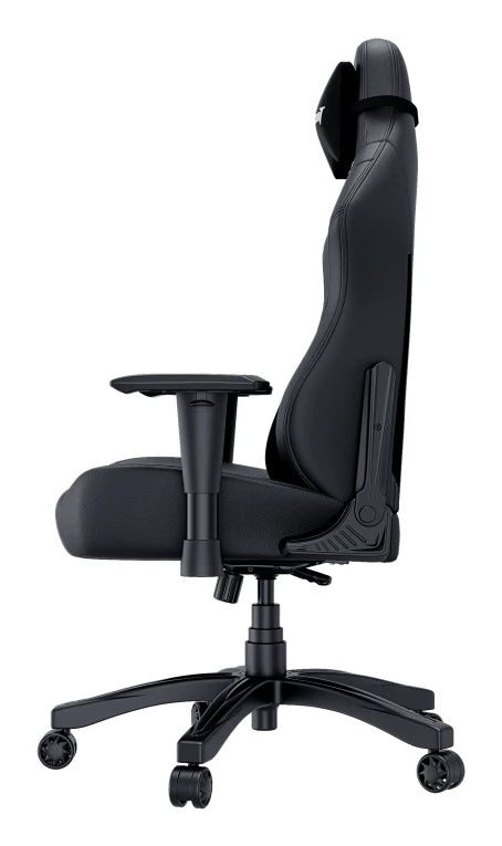 Anda Seat Konferenzstuhl Luna – 90 kg, Kunstleder, Schwarz