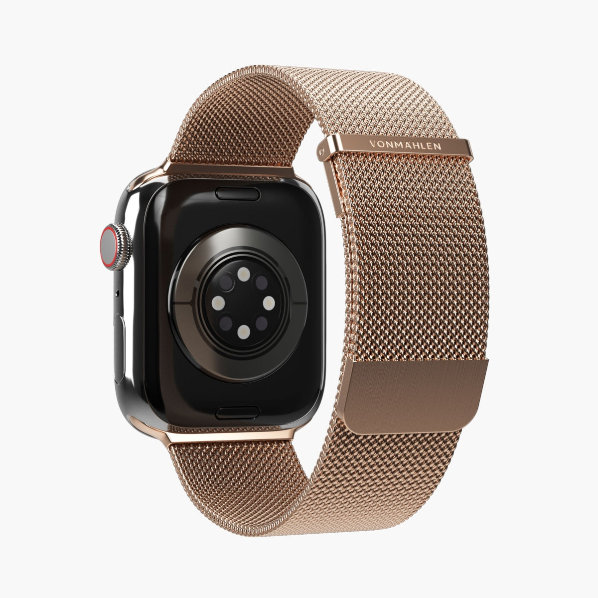 Vonmählen Milanese Loop 2 – Roségold, für Apple Watch 40 mm, 41 mm, 42 mm